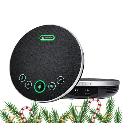 वीडियो कॉन्फ्रेंसिंग और कार्यालय कार्यों के लिए पेशेवर यूएसबी माइक्रोफोन और स्पीकर