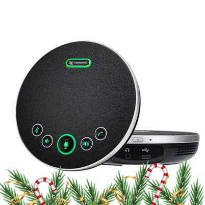 पोर्टेबल यूएसबी वायरलेस ब्लूटूथ कॉन्फ्रेंस मीटिंग माइक्रोफोन और बीटी स्पीकर